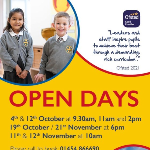 Open days for Reception 2025